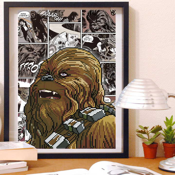 Diamond Dotz Chewbacca - 10.4 x 15.9 in