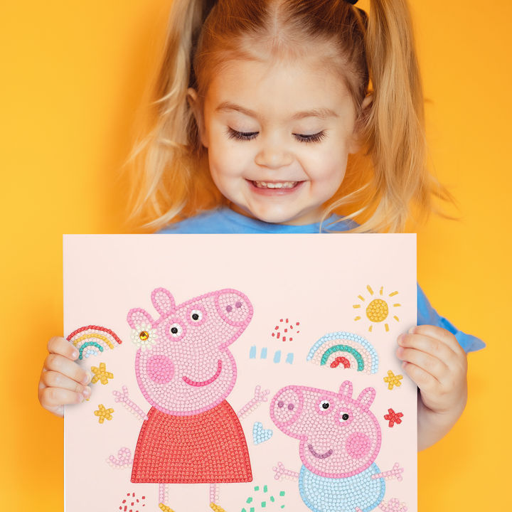 Diamond Dotz Peppa Pig Happy Days - 11 x 11 in