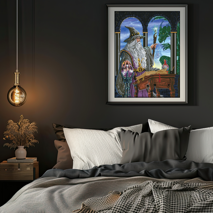 Diamond Dotz Wizards Emissary - 24 x 32 in