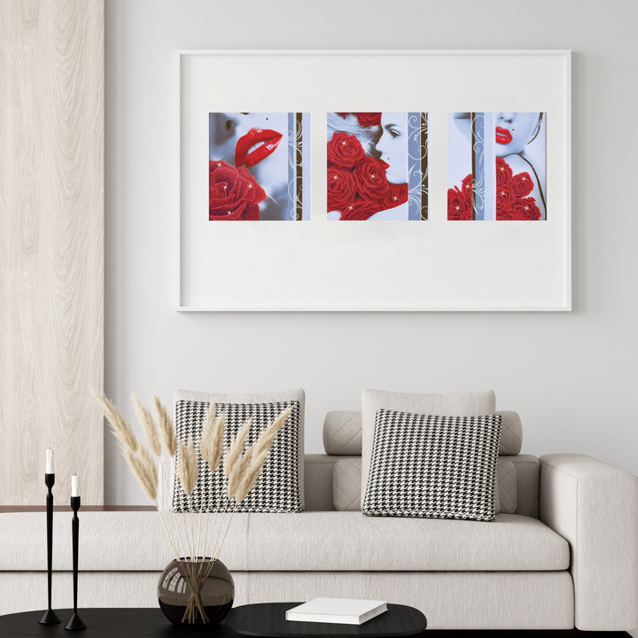 Diamond Dotz Rose Romance - 55.9 x 18.5 in
