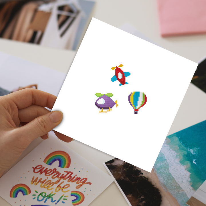 Diamond Dotz Fly - DOTZIES Stickers Kit