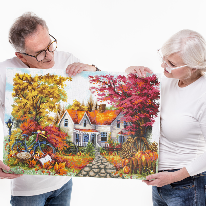 Diamond Dotz Autumn Days - 35.43 x 24.02 in
