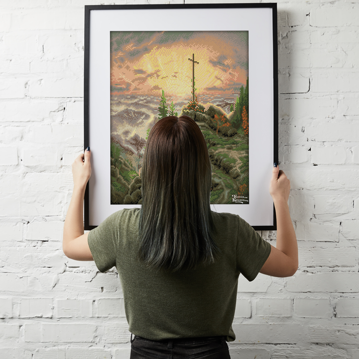 Diamond Dotz Thomas Kinkade Sunrise - 20 x 16 in