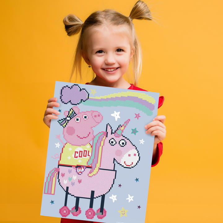 Diamond Dotz Peppa's Magical Unicorn Peppa Pig - 10.6 x 13.8 in
