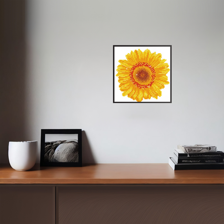 Diamond Dotz Happy Day Sunflower - 7.9 x 7.9 in
