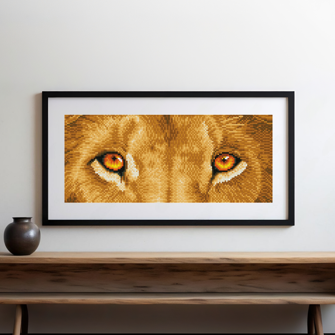Diamond Dotz Lion Spy - 7.09 x 16.54 in