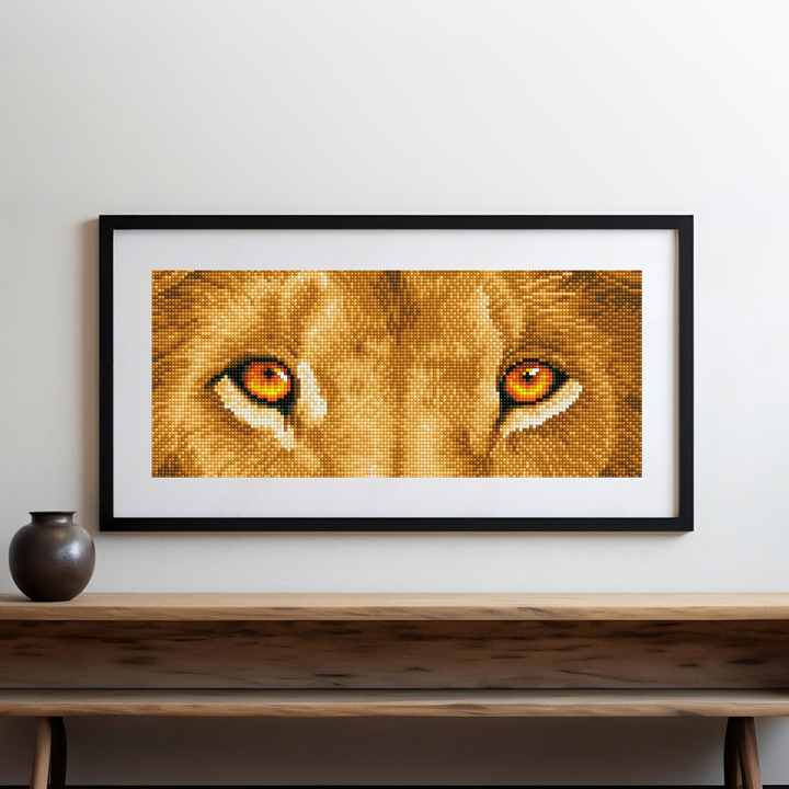 Diamond Dotz Lion Spy - 7.09 x 16.54 in