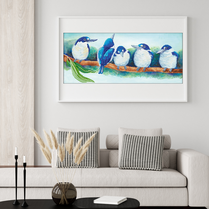 Diamond Dotz Kingfisher Politics - 34.25 x 14.57 in