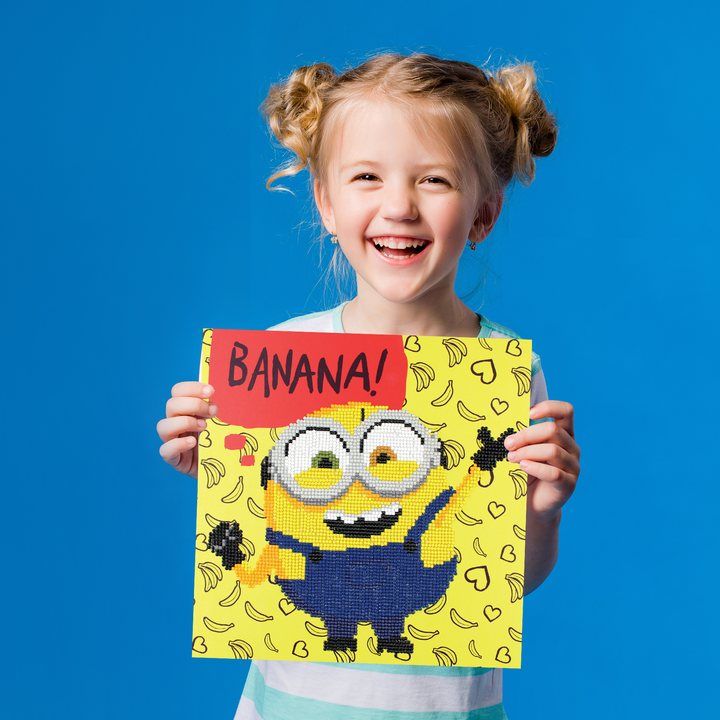 Diamond Dotz Minion Banana! - 11 x 11 in