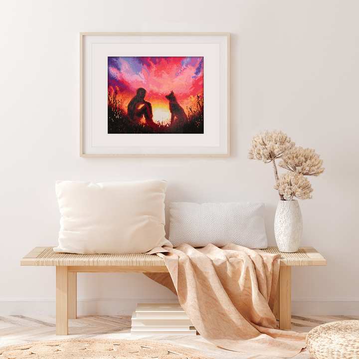 Diamond Dotz Best Friends - 20 x 16 in