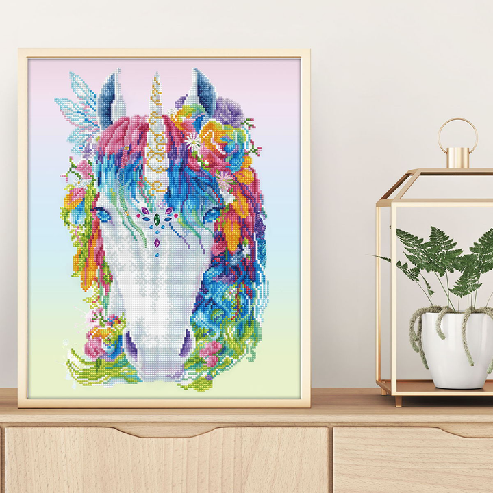Diamond Dotz Mystic Unicorn - 16.14 x 20.08 in