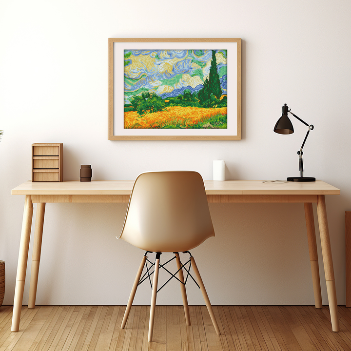 Diamond Dotz Wheat Fields (Van Gogh) - 20.1 x 15.4 in