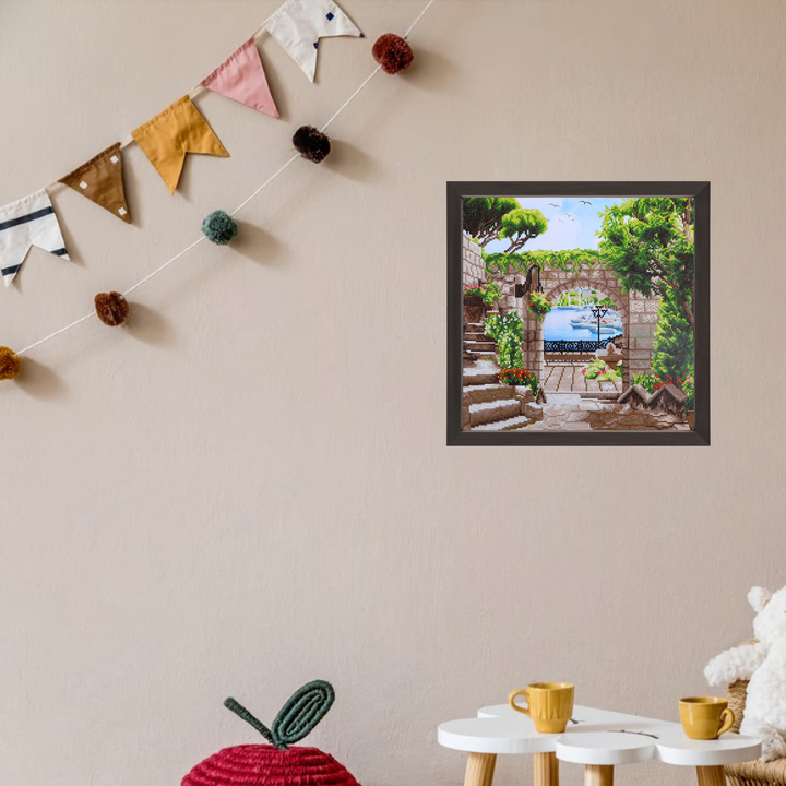 Diamond Dotz Mediterranean Stroll - 20.28 x 20.28 in