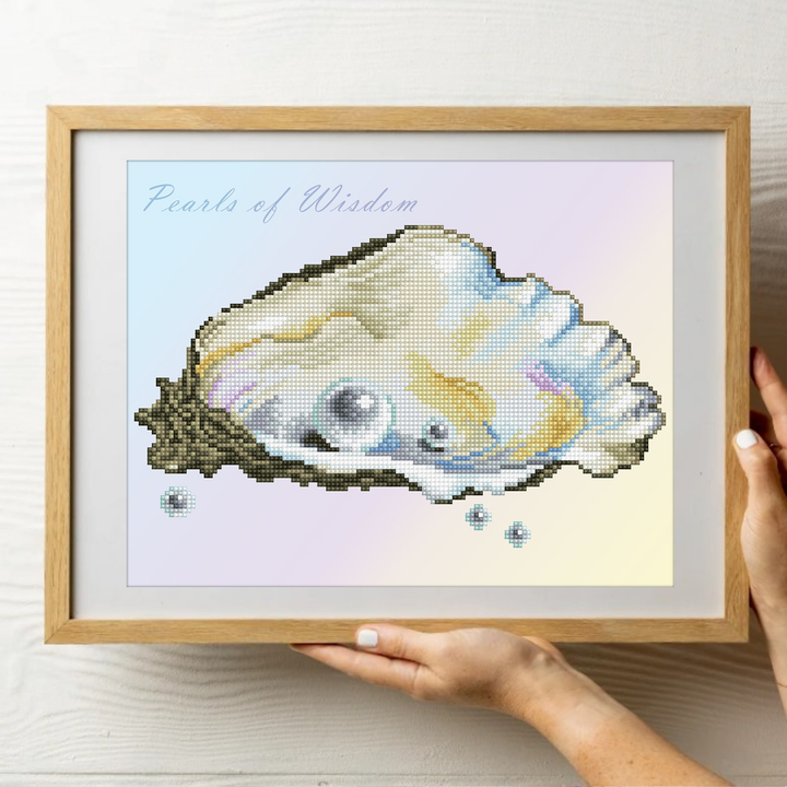 Diamond Dotz Pearls of Wisdom - 14 x 10 in