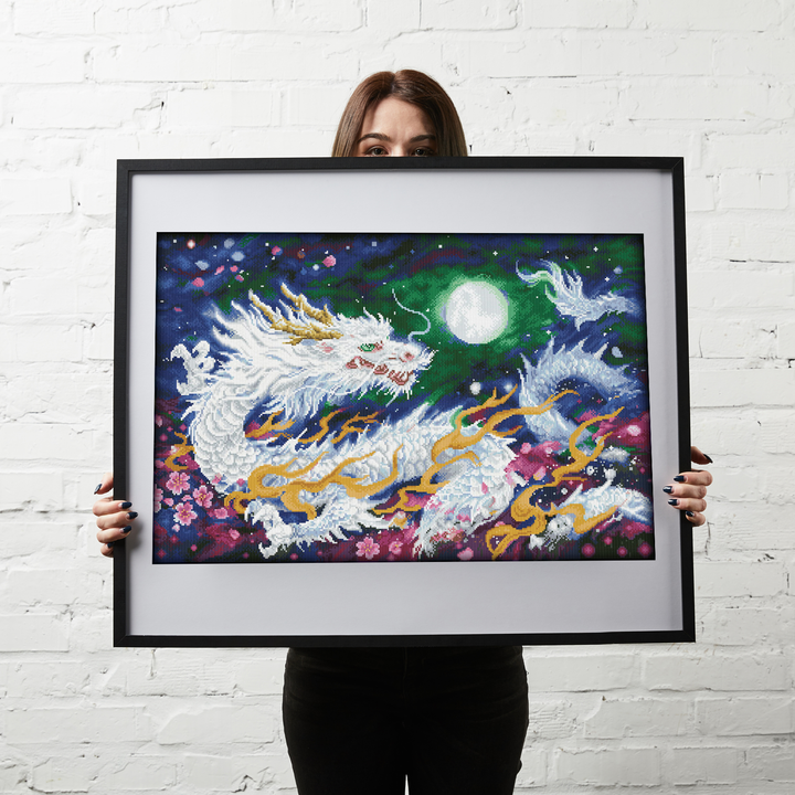 Diamond Dotz Dragon Flame - 35 x 23 in