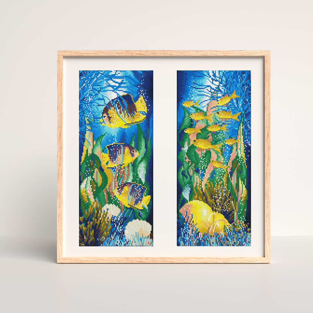 Diamond Dotz Underwater Scene - 20.5 x 20.1 in