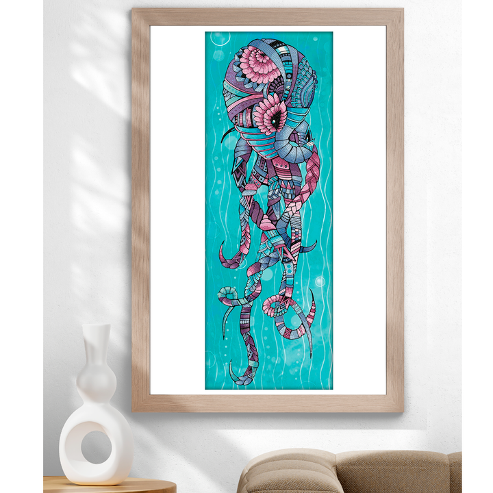 Diamond Dotz Octopus Dance - 29.53 x 10.63 in