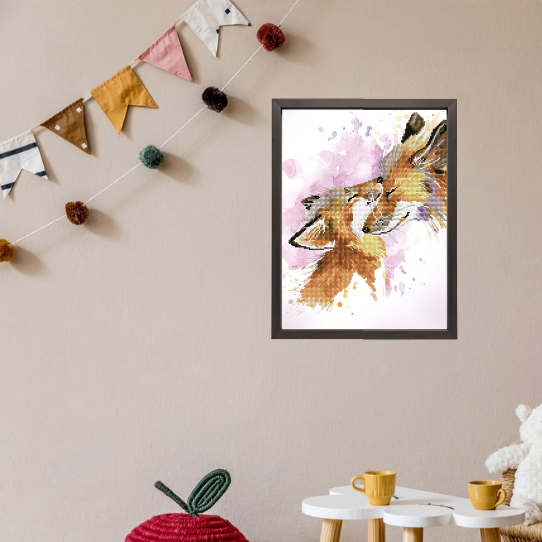 Diamond Dotz Fox Bliss - 19.7 x 16.5 in