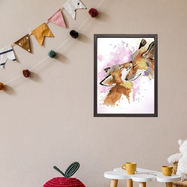 Diamond Dotz Fox Bliss - 19.7 x 16.5 in