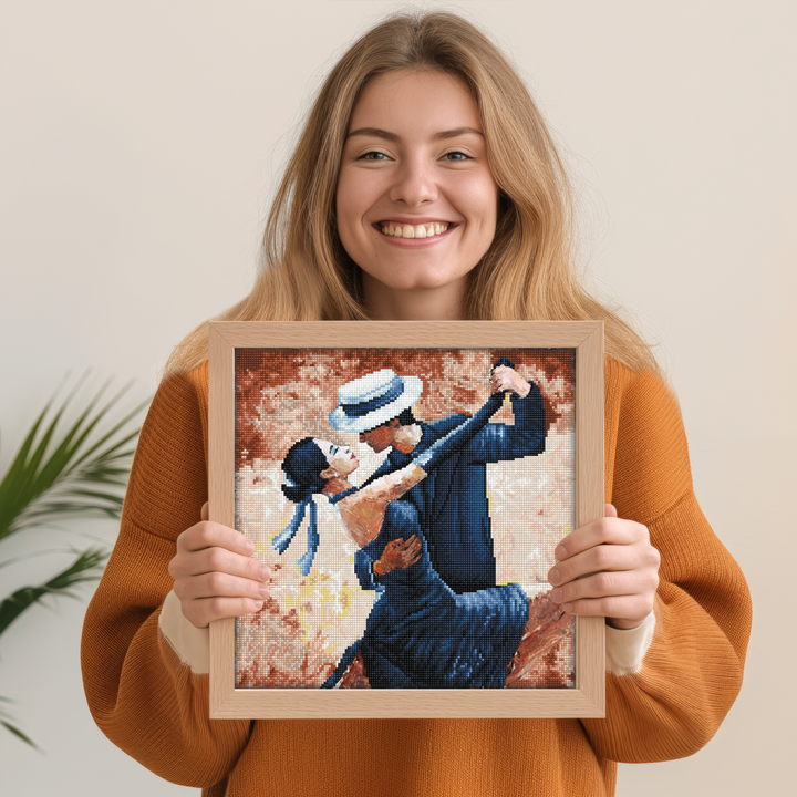 Diamond Dotz Tango Passion - 16 x 16 in
