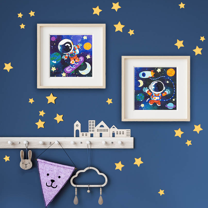 Diamond Dotz DOTZIES Fun in Space! Diamond Painting - 5.9" x 5.9"