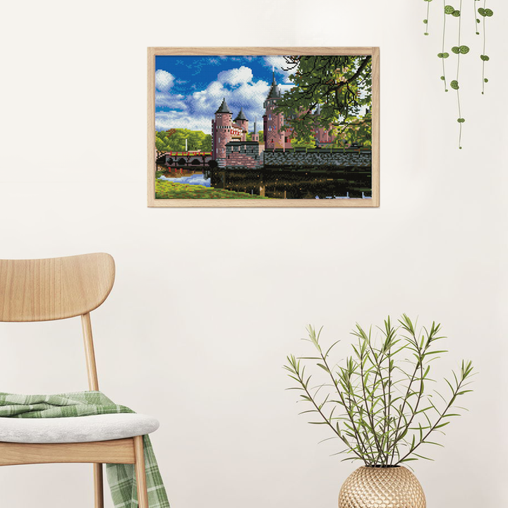 Diamond Dotz De Haar Medieval Castle Holland - 15.75 x 11.81 in