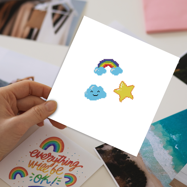 Diamond Dotz Sky - DOTZIES Stickers Kit