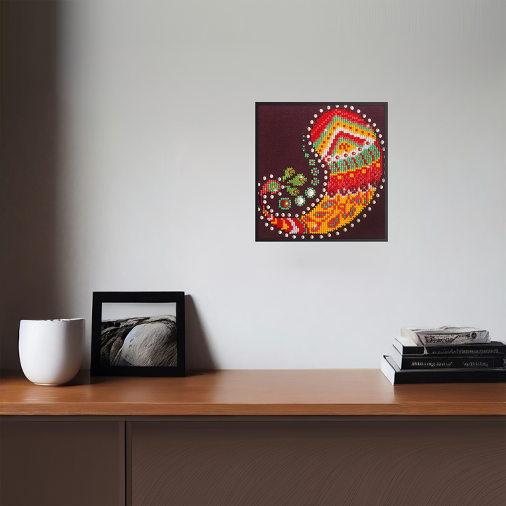 Diamond Dotz Paisley Groove - 7.9 x 7.9 in