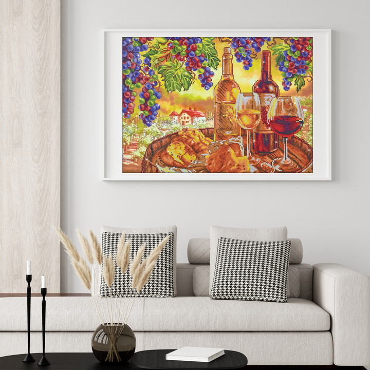 Diamond Dotz Les Vins De Campagne - 27.6 x 20.5 in