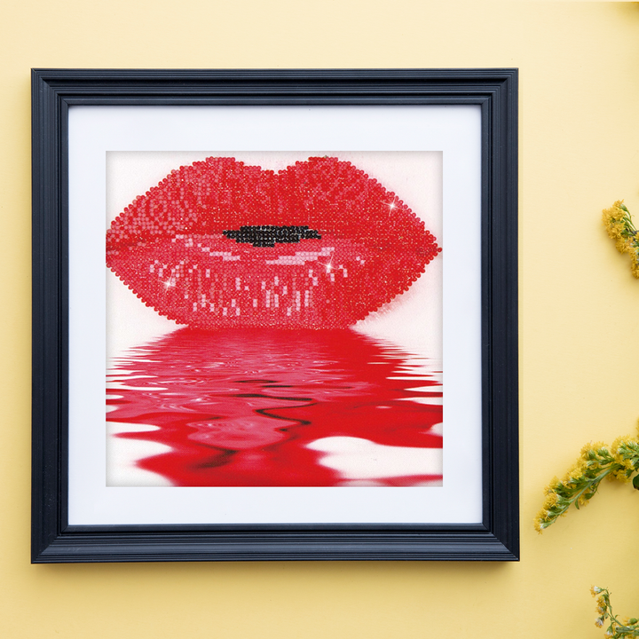 Diamond Dotz Hot Lips - 11.8 x 11.8 in