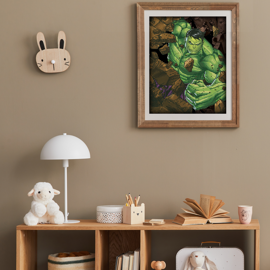 Diamond Dotz Marvel Hulk Smash - 16.5 x 20.9 in