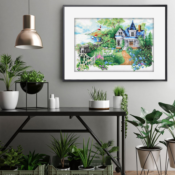 Diamond Dotz Summer Hideaway - 24.02 x 35.43 in