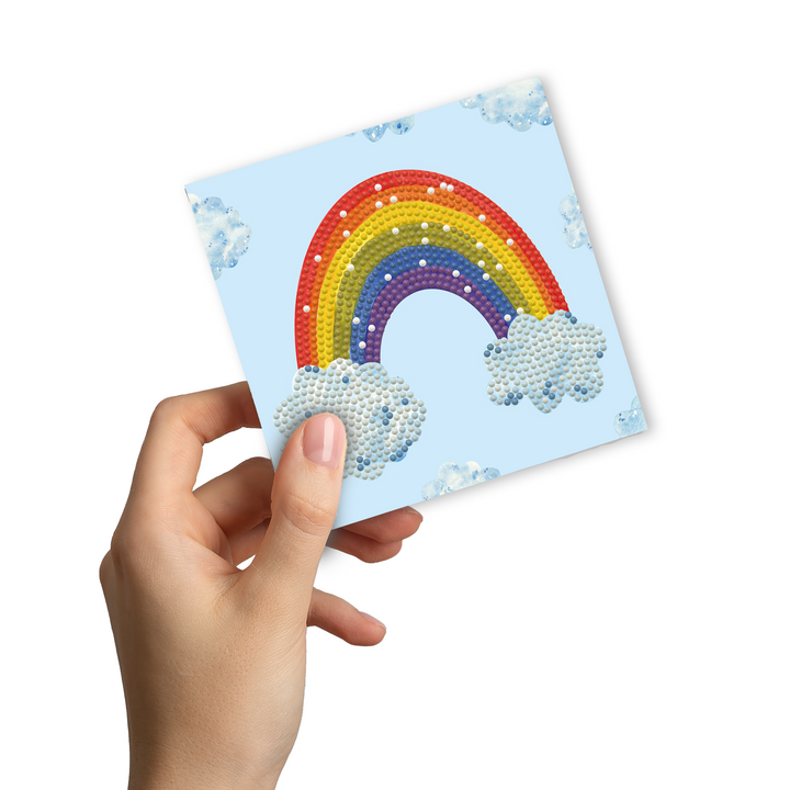 Diamond Dotz Rainbow Smile - 5.91 x 5.91 in