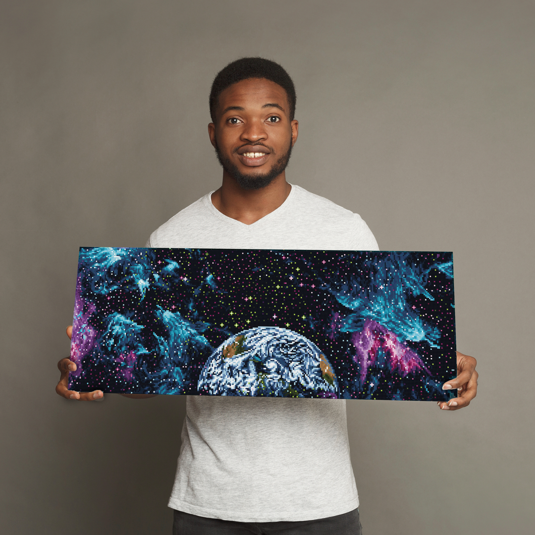 Diamond Dotz Mysterious Universe - 12.6 x 32.28 in