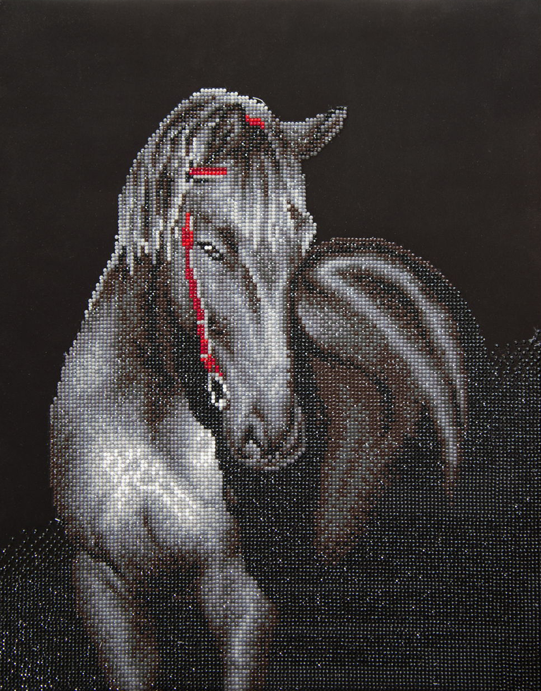 Diamond Dotz Midnight Stallion - 16.5" x 20.9"