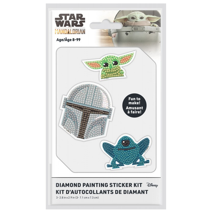 Diamond Dotz Star Wars The Mandalorian DOTZIES Sticker Kit