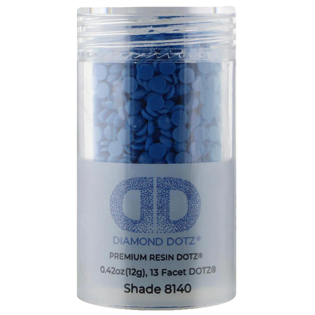 Diamond Dotz 2.8MM 12G DOTZ Cylinder - Deep Aegean Blue