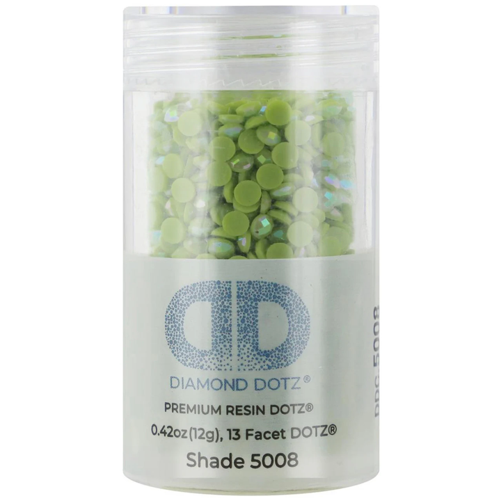 Diamond Dotz 2.8MM 12G DOTZ Cylinder - Bright Green AB