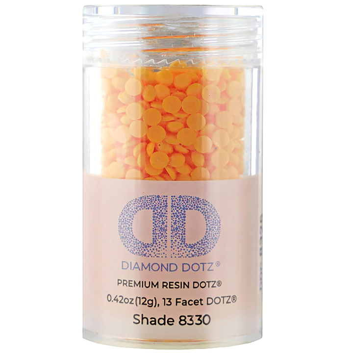 Diamond Dotz 2.8MM 12G DOTZ Cylinder - Light Orange