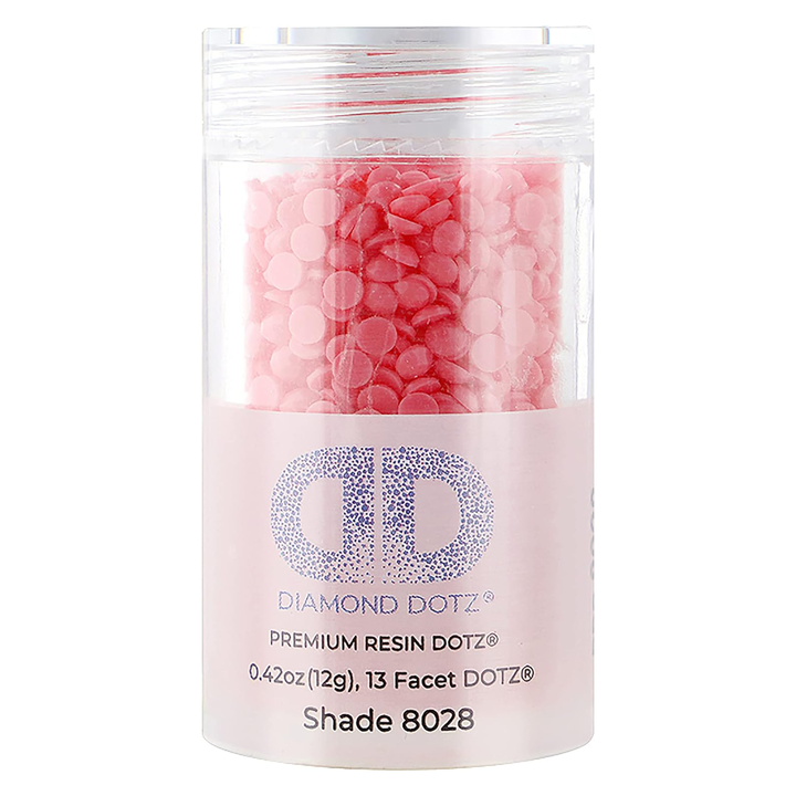 Diamond Dotz 2.8MM 12G DOTZ Cylinder - Light Hot Pink