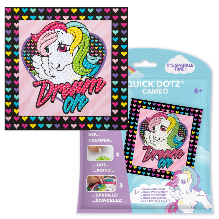 Diamond Dotz Quick Dotz MLP Retro Dream On - 5.1 x 5.1 in