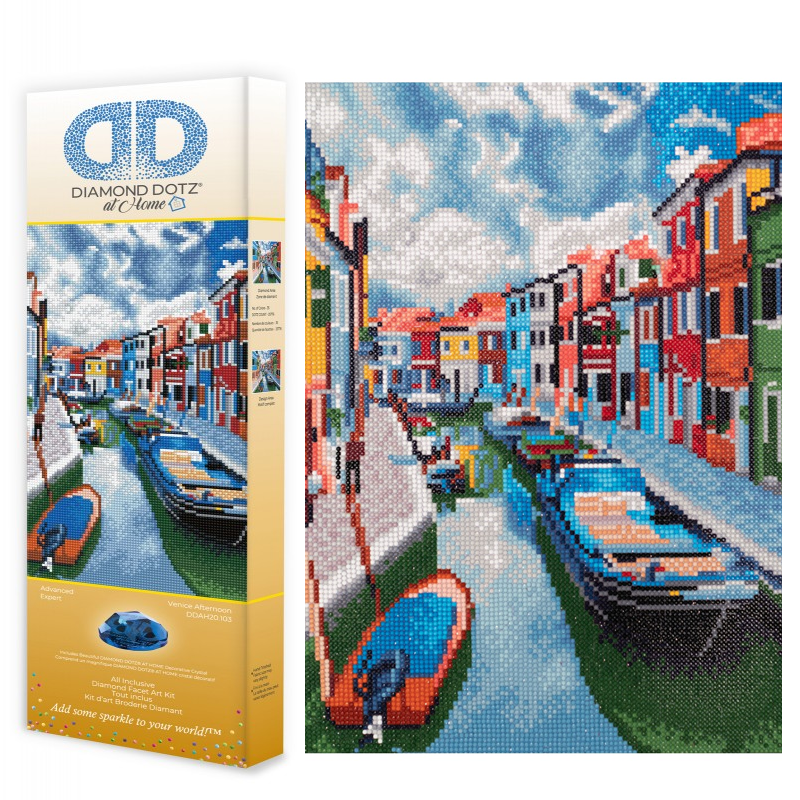 Diamond Dotz Venice Afternoon - 20 x 16 in