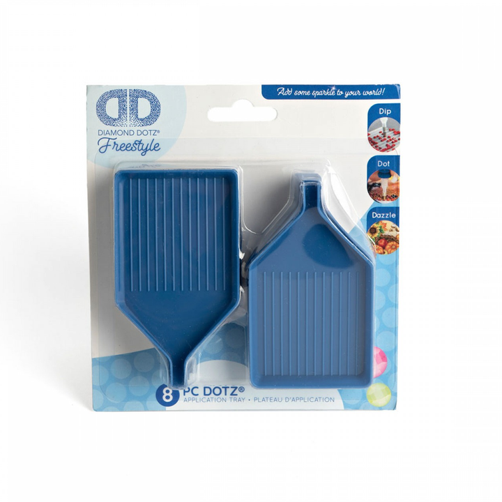 Diamond Dotz Bulk Pack - Blue Trays with Pouring Lip