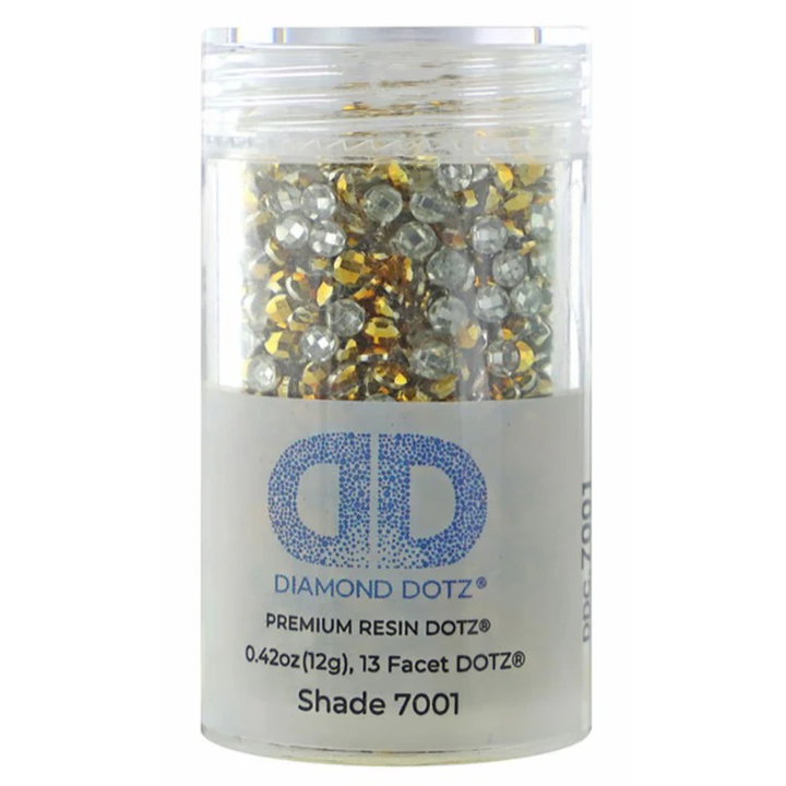 Diamond Dotz 2.8MM 12G DOTZ Cylinder - RED GOLD METALLIC