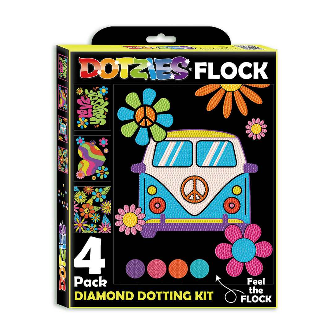 Neon Peace & Love Kit | Diamond Painting Kits Neon | Diamond Dotz Neon Peace & Love Kit | Diamond Painting Kits Neon | Diamond Dotz