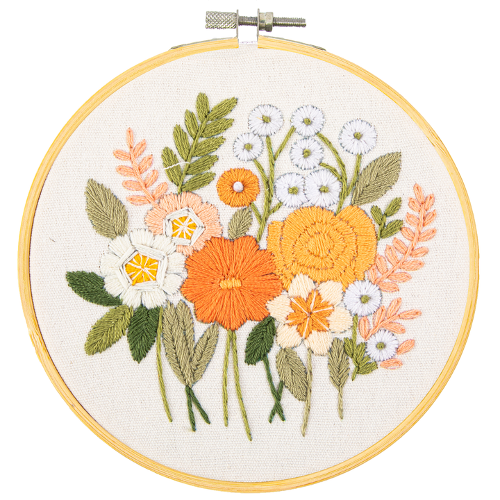 Diamond Dotz Country Garden Embroidery Kit - 5 in