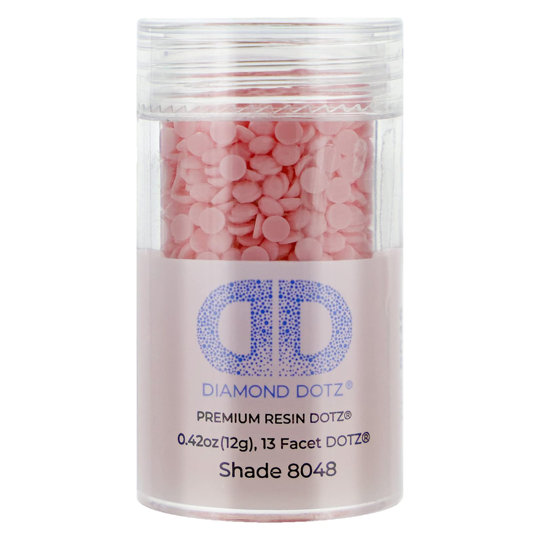 Diamond Dotz 2.8MM 12G DOTZ Cylinder - Light Frilly Pink