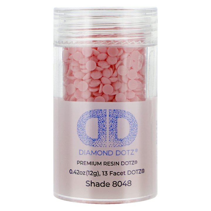 Diamond Dotz 2.8MM 12G DOTZ Cylinder - Light Frilly Pink