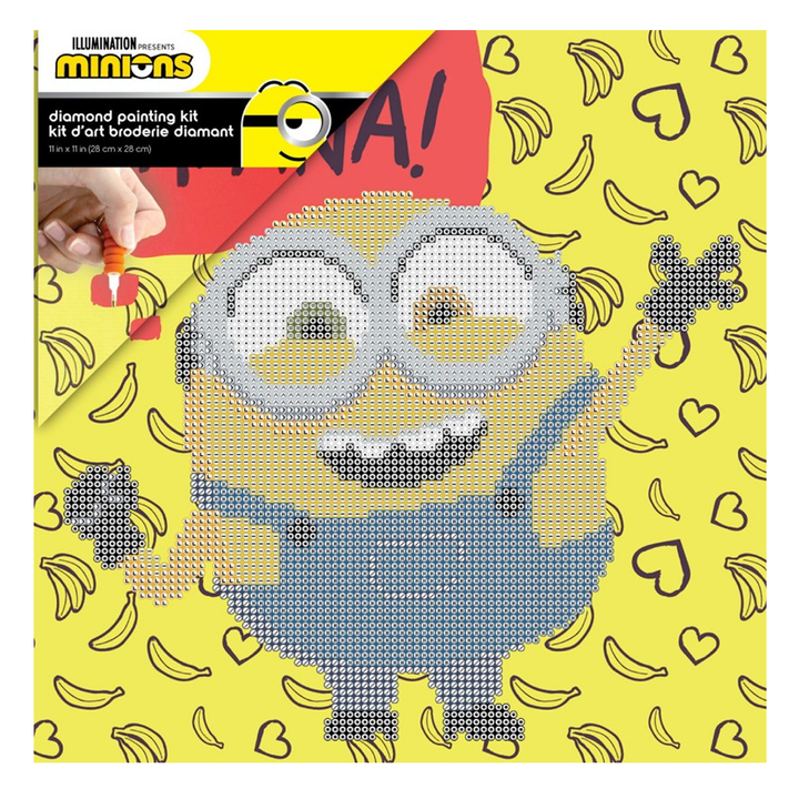 Diamond Dotz Minion Banana! - 11 x 11 in