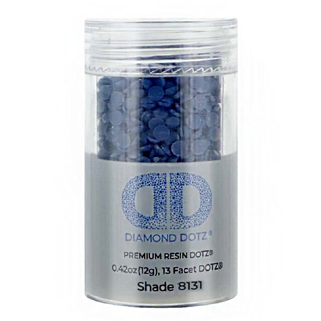 Diamond Dotz 2.8MM 12G DOTZ Cylinder - Navy Blue